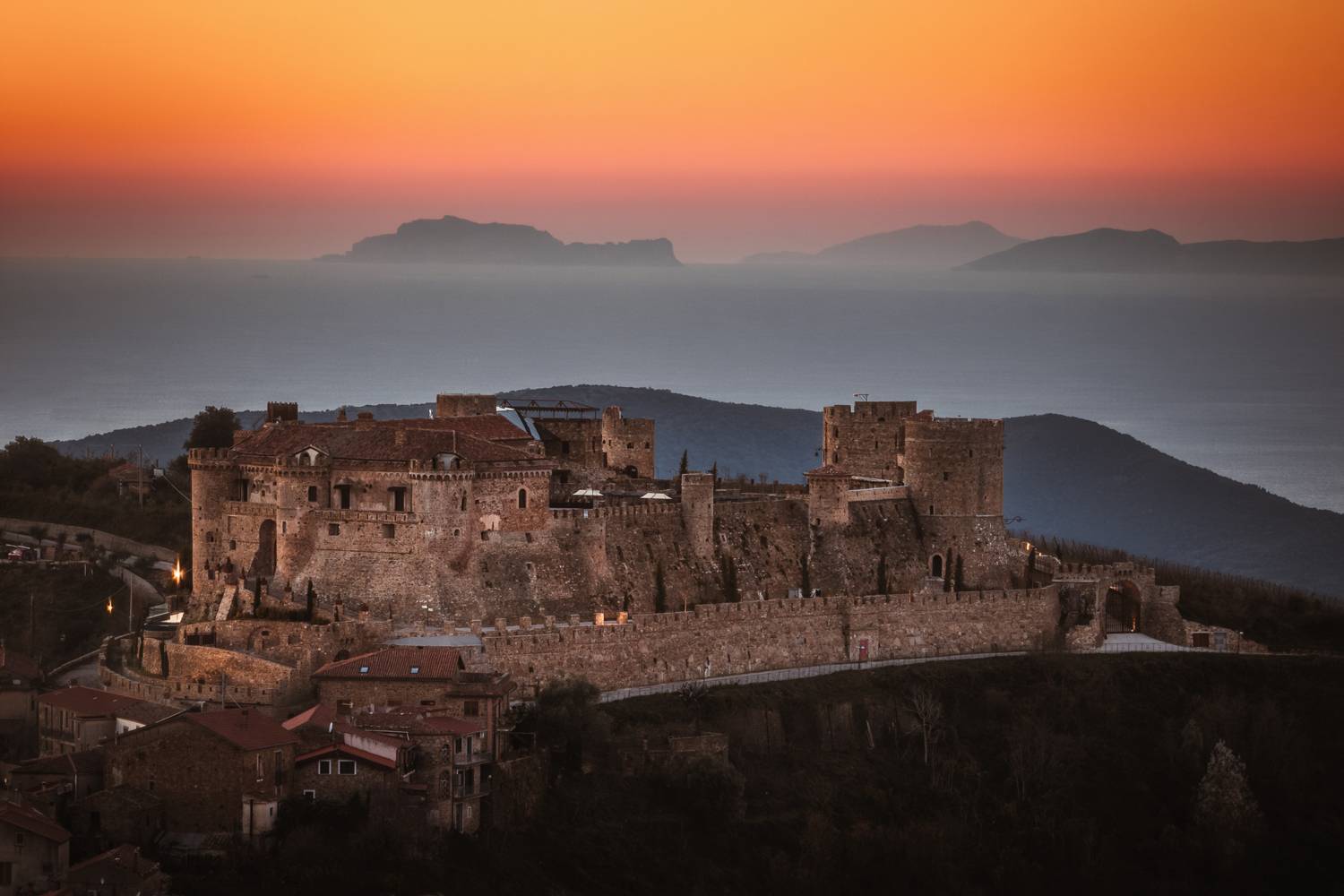 GOT eventi | Mercedes-Benz Visione dall'alto di Rocca Cilento